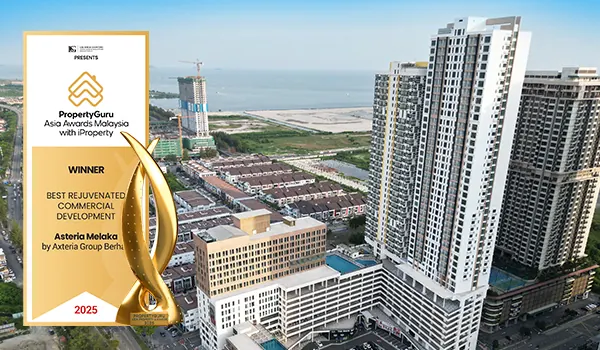 Asteria Melaka PropertyGuru Awards 2025 award creative.